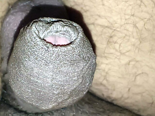 Indian desi boy playing with cock
