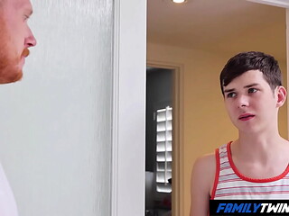 FamilyTwink - Step Dad and Stepson in Time of Needs