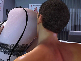 Pixel Priestess with Forbidden Charm- 3D Animation Hentai