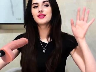 Hot Teen Chloe Toy Masturbates to Orgasm with her Wand