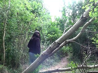 Dogging Cum Dump at the Interstate Rest Area