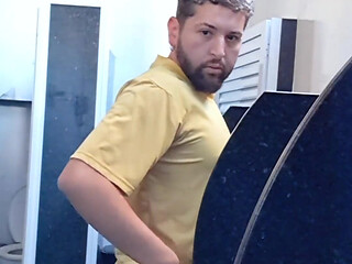 I Was Alone in the Store's Bathroom and Urinated a Lot Before Someone Arrived.