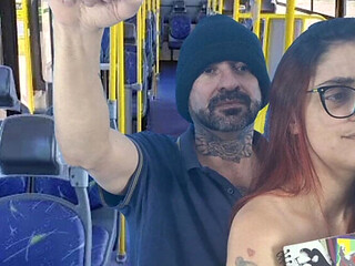 Hot Amateur Latina Gets Creampied on the Bus