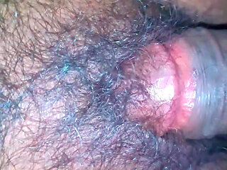 Pussy rubbing on cock