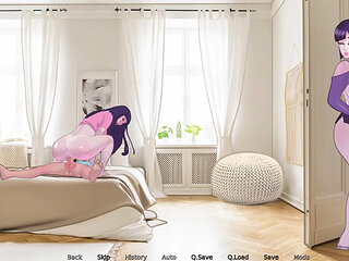 dabby and anon make hot romantic seen in summertime saga part 2