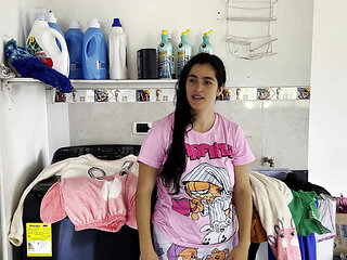 Cheating Wife Fucks Brother In Law - Horny Latina Homemade Doggy Style