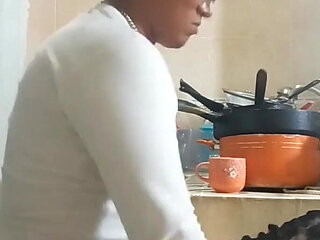 Employee Fucked in Kitchen and Bedroom