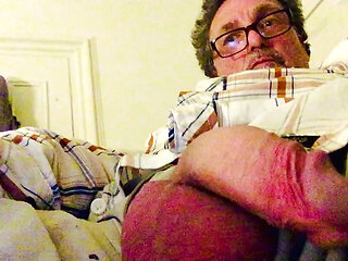 Father shows his penis