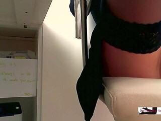Office workers get their rocks off in public