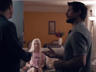 Stepdaughter in great shape ends up in a DP fuck session