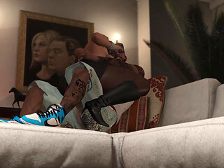 GTA V Amanda Takes Franklin Inside Michael's House (Part 2)
