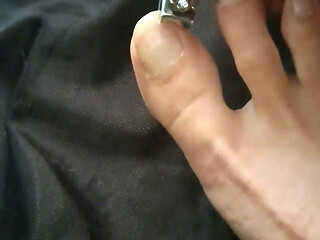 Long Toenail Clipping