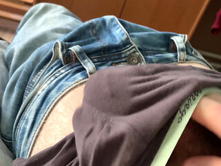 A Secret Gift, Full of Desire-used Panties From My Friend