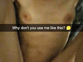 Wife Smokes and Cheats While Home Alone and Cucks Her Husband on Snapchat. Cumslut Can't Stop Cumming