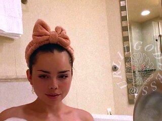 Leann amateur beautiful brunette with big boobs