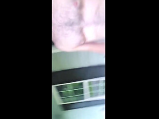 Nude Big Uncut Cock Masturbation Outside