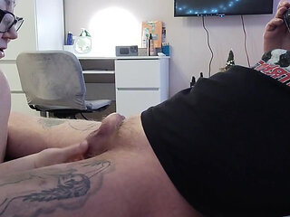 Deep Blowjob From Mother-in-law to Cum