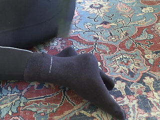 Your Owner - Black Socks Need to Be Cared for! Vacuum Cleaner and Refreshment! POV, JOI, Lady Victoria Valente