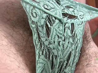 Paulette Finishes up Her Laundry and Does a Sexy Strip