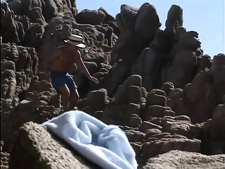 TT Boy Fucks Teen Girl on Beach with Anal and Facial Cumshot