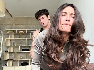 Nia and Noah - Rough Doggy Style Until He Cums a Big Load in My Mouth