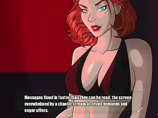 Sexy Lady with big boobs fuck 3 men with huge monster cocks - doomination gameplay part 1