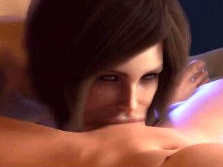 Stepson Fucks Stepmom In Bed, Husband Dozes Off Next To Them