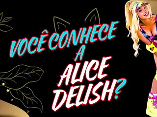 Conhe&ccedil_a a Alice - Uma Influenciadora Gringa, Musa, Loira, Princesa - Que Vai Te Deixar Sem F&ocirc_lego!