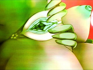 Getting fucked by a sexy pink alien