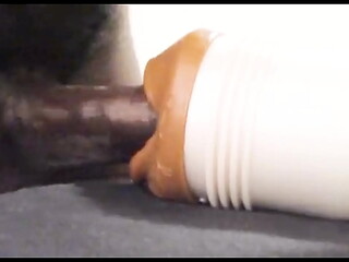 African giant cock takes advantage of sex toy with massive cumshot XXX porn videos Pussylick295