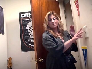 Light-haired, big tits, taboo couple