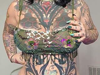 Rave Girl Strip Tease