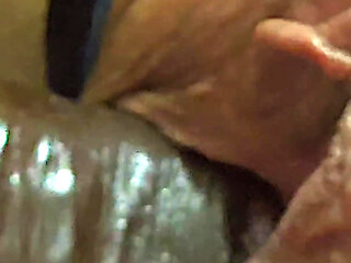 Big Old Fat Meaty Pussy Dripping Black Cum