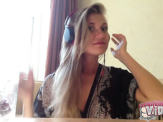Olga Rubs One Out, and Shows the Goods