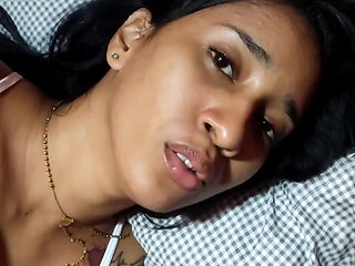 I started moaning really loud so my roommate would hear and be curious