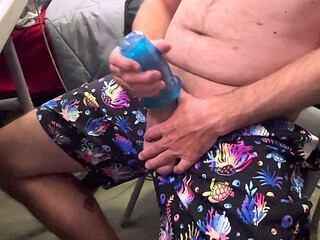 Gettin' Some Crazy Blue Fake Alien Pussy! Fucking Amazing!