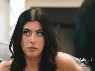 Convincing step Mom With My Tongue  - Jennifer White, Gal Ritchie