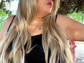 BBW Brazilian MILF Goddess Morning Outdoor Smoking Ritual Showing Thighs