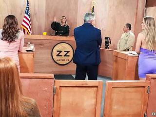 Sexcourt! A Case Of Tit For Spat Natalia Starr, Chantal Danielle Brazzers
