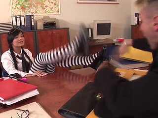 Striped socks & uniform