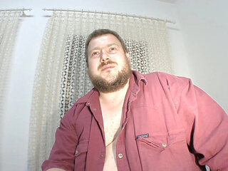 Hairy BBW gets fucked on the bed