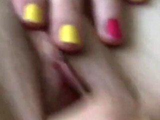 Gorgeous Brunette Babe Close up Shaved Perfect Pussy Licking Pussy Eating Female POV and POV Finger Fucking Female Orgasm