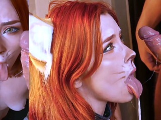 MV Sweetie.Fox Cute.Fox.Sucks.Big.Dick...Cum.On.Face