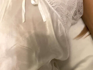 Enjoying Skinny in Stockings