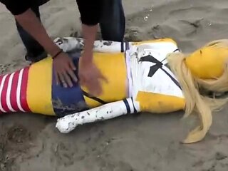 Big boobs amateur hottie sex outdoor in public