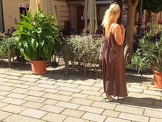 Beautiful Blonde Amateur Wife Enjoys Sex After a Walk
