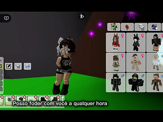 Femboy querendo pau no Brookhaven, algu&eacute_m come ele?