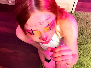 Cynthia POV Blowjob Handjob hardcore and cumshot