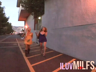 Lesbian girlfriend uses a strapon for hot anal action