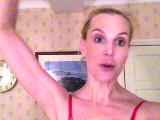 Horny Mature Blonde Solo